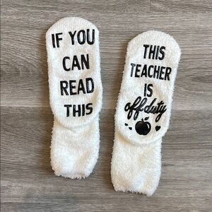 Teacher socks